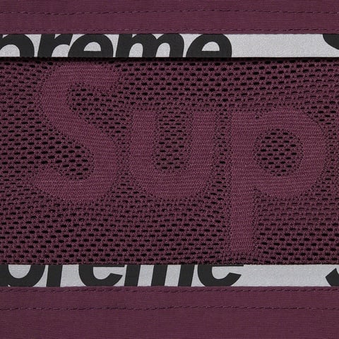 Supreme Reflective Zip Hooded Jacket - Purple