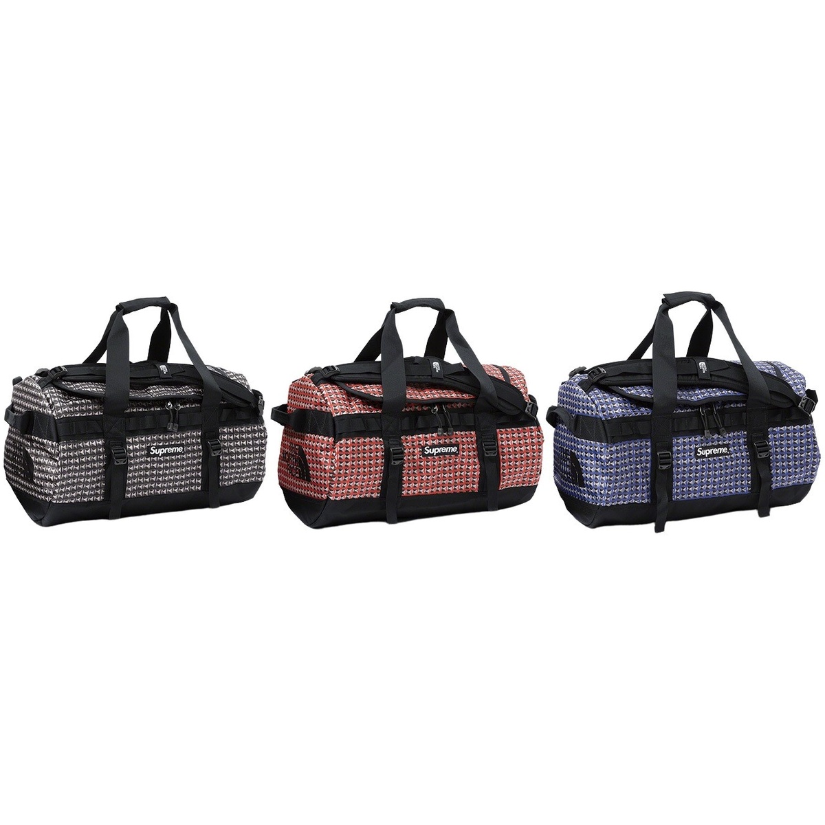 Supreme®/The North Face® Studded Small Base Camp Duffle Bag