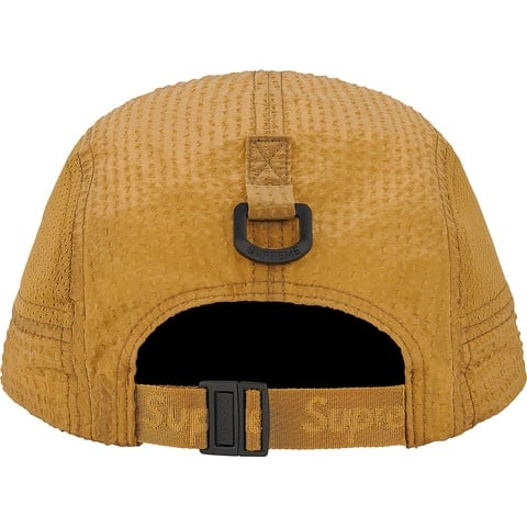 Supreme Mesh Seersucker Camp Cap - Tan