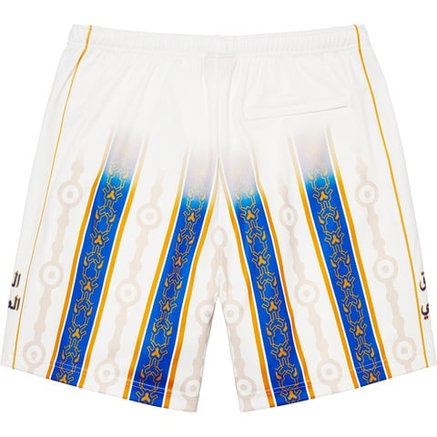 Supreme Arabic Logo Soccer Short - White