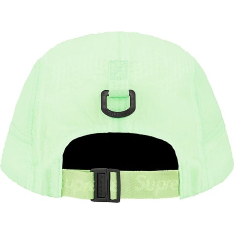 Supreme Mesh Seersucker Camp Cap - Mint