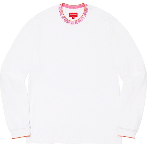 Old English Collar Logo L/S Top - Supreme