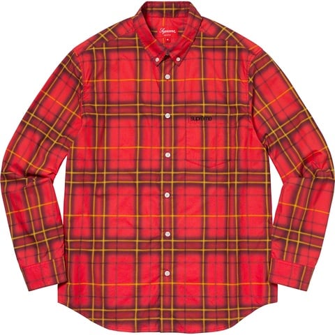21ss Supreme Spray Tartan Shirt チェックシャツ Spray Tartan Shirt - spring/summer 2021 - Supreme