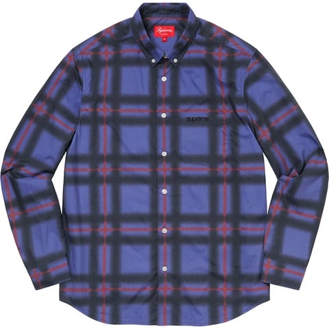 21ss Supreme Spray Tartan Shirt チェックシャツ Spray Tartan Shirt - spring/summer 2021 - Supreme