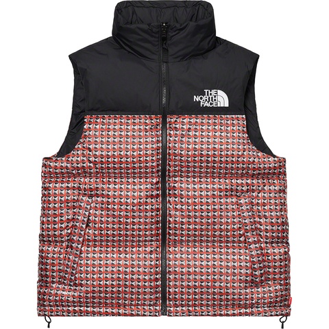 Supreme Supreme®/The North Face® Studded Nuptse Vest - Red