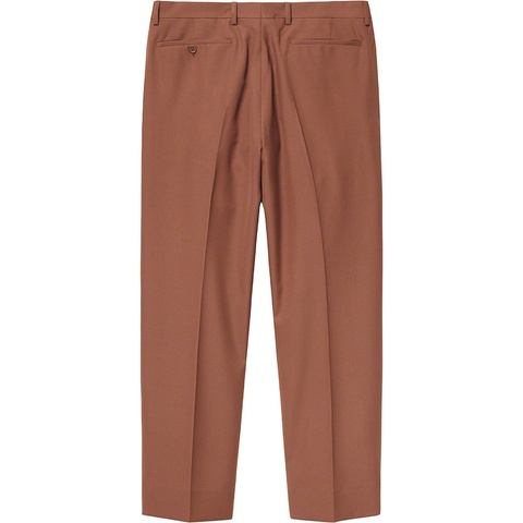 パンツ 32 Supreme 21SS Pleated Trouser Brown Pleated Trouser - spring/summer 2021 - Supreme