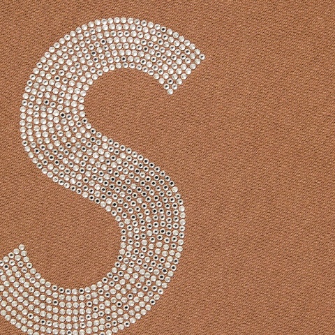 Supreme Swarovski® S Logo Hooded Sweatshirt - Brown