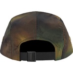 Supreme Washed Satin Camo Camp Cap (SS21) - Woodland Camo