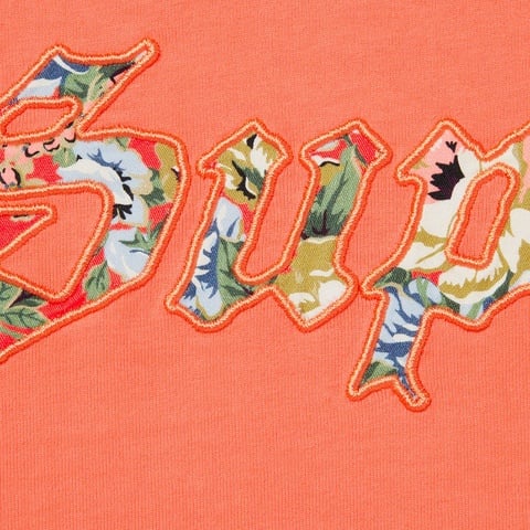 Floral Appliqué S/S Top - spring/summer 2021 - Supreme
