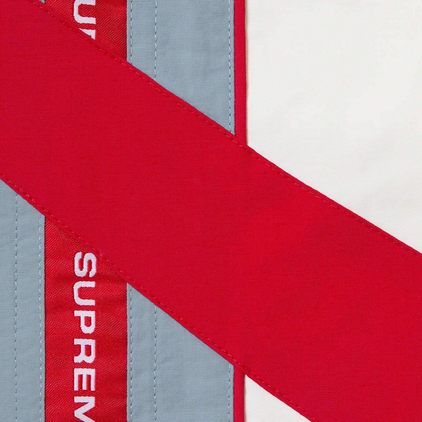 Supreme Cross Paneled Track Pant (SS21) - White - $138