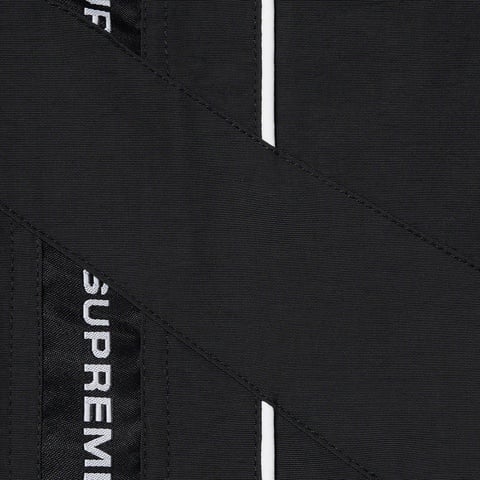 Supreme Cross Paneled Track Pant - Black