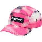 Supreme Washed Satin Camo Camp Cap (SS21) - Pink Camo