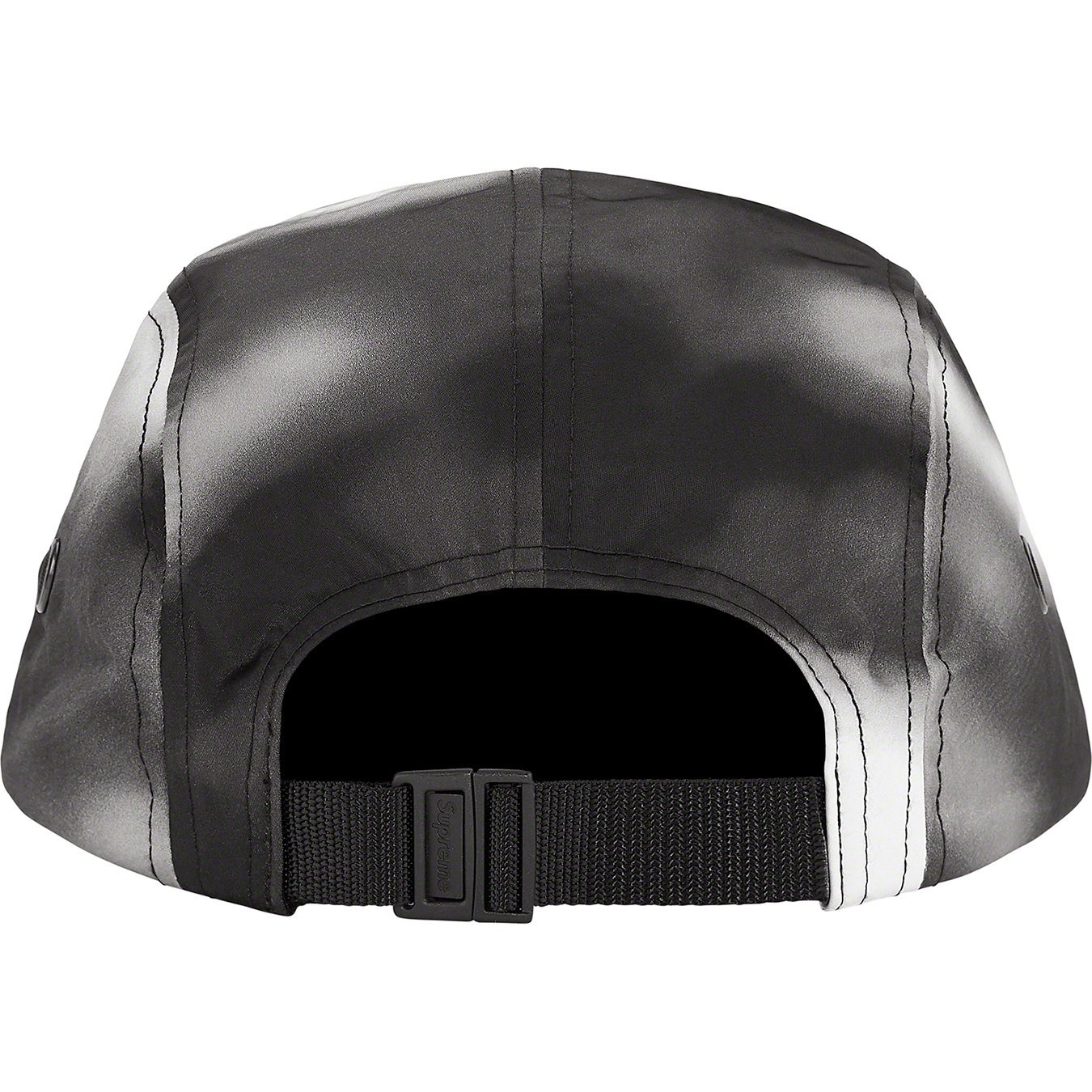 Supreme Washed Satin Camo Camp Cap (SS21) - Snow Camo - $54