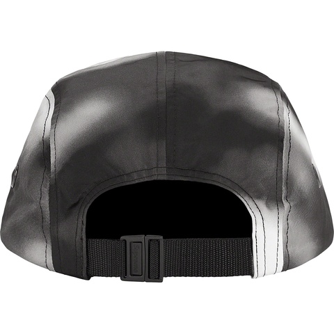 Supreme Washed Satin Camo Camp Cap - Snow Camo