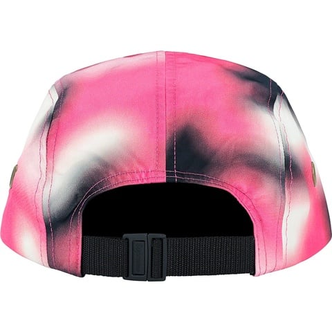 Supreme Washed Satin Camo Camp Cap - Pink Camo