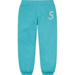 Supreme Swarovski S Logo Sweatpant (SS21) - Light Aqua