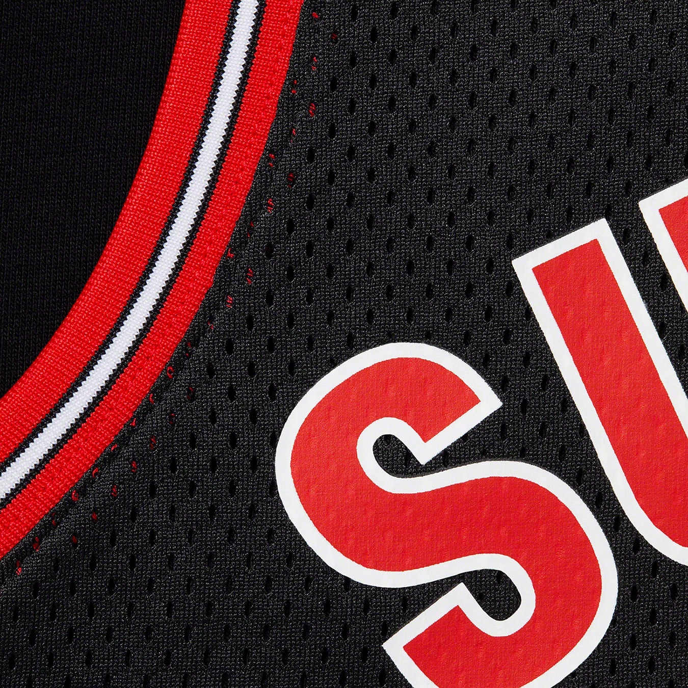 Supreme Basketball Jersey Hooded Sweatshirt (SS21) - Black - $158