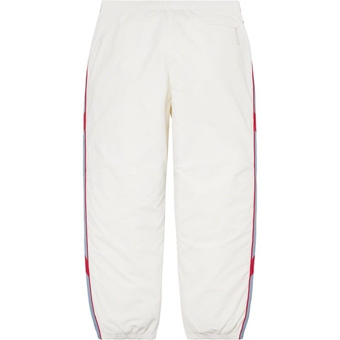 Supreme Cross Paneled Track Pant - White