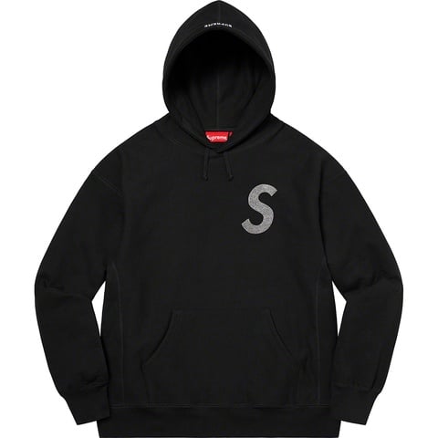 Supreme swalovski S logo hooded パーカー Swarovski® S Logo Hooded Sweatshirt - Supreme