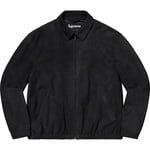 Supreme Suede Harrington Jacket (SS21) - Black