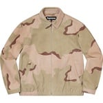 Supreme Suede Harrington Jacket (SS21) - Desert Camo