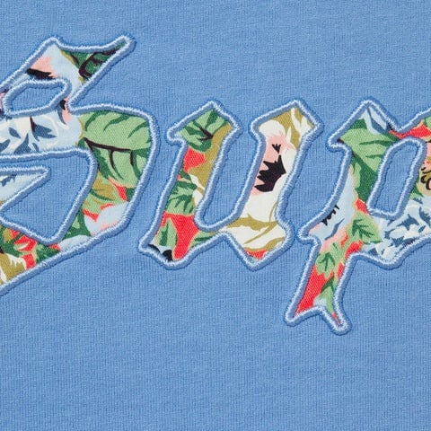 Floral Appliqué S/S Top - spring/summer 2021 - Supreme