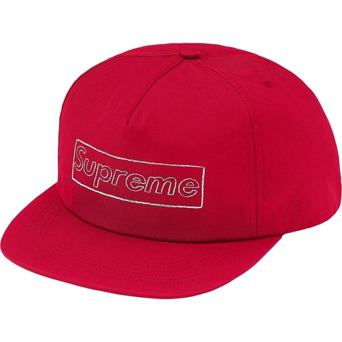Supreme KAWS Chalk Logo 5-Panel - Red