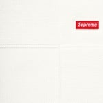 Supreme Tonal Checkerboard Small Box Sweater (SS21) - White