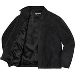 Supreme Suede Harrington Jacket (SS21) - Black