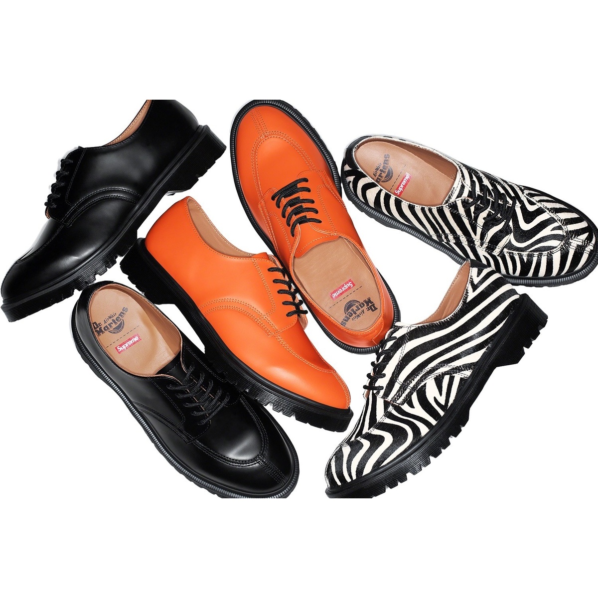 及*生様 Supreme Dr.Martens SPLIT TOE 5-EYE Supreme®/Dr. Martens Split Toe 5-Eye Shoe - Supreme