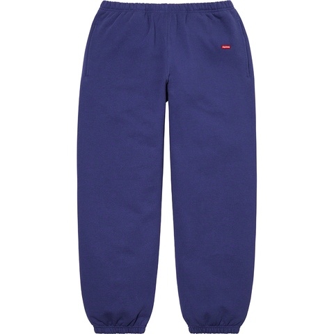 Supreme Small Box Sweatpant - Washed Navy