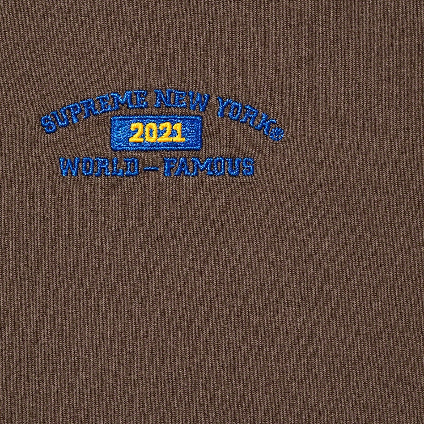 Supreme World Famous S S Top (SS21) - Brown - $58