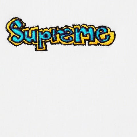 Supreme Gonz Logo Crewneck - White