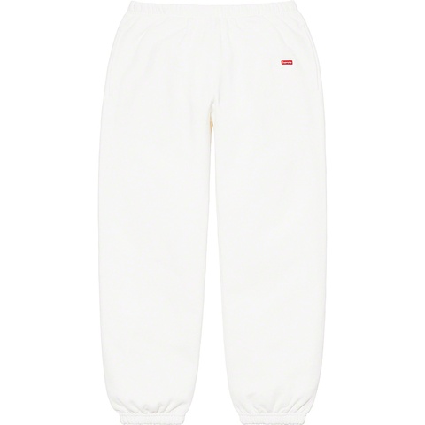 Supreme Small Box Sweatpant - White
