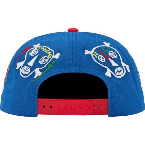 Supreme Clayton Patterson/Supreme Skulls 5-Panel - Royal