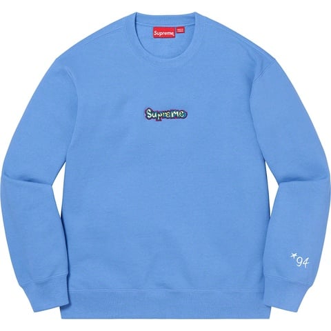 Supreme Gonz Logo Crewneck - Light Blue