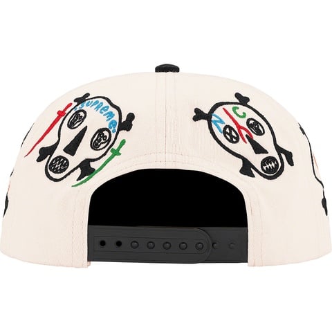 Supreme Clayton Patterson/Supreme Skulls 5-Panel - Stone