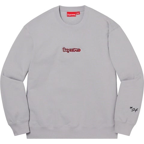 Supreme Gonz Logo Crewneck - Grey