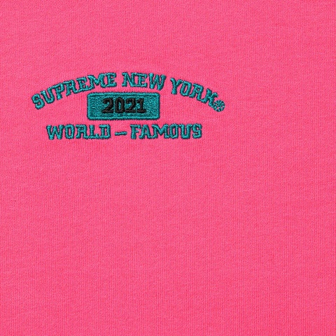 Supreme World Famous S/S Top - Bright Pink