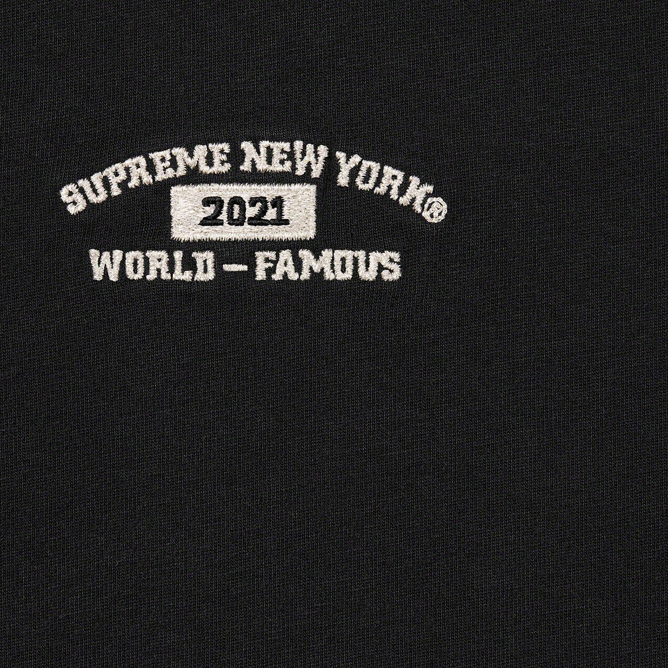 Supreme World Famous S S Top (SS21) - Black - $58