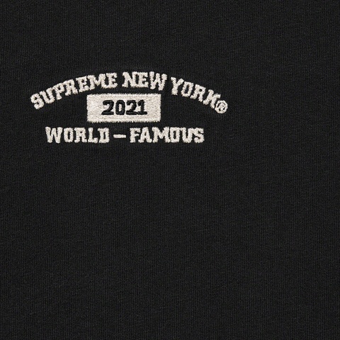 Supreme World Famous S/S Top - Black
