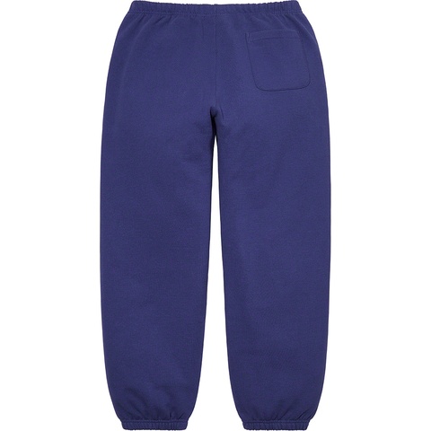 Supreme Small Box Sweatpant - Washed Navy