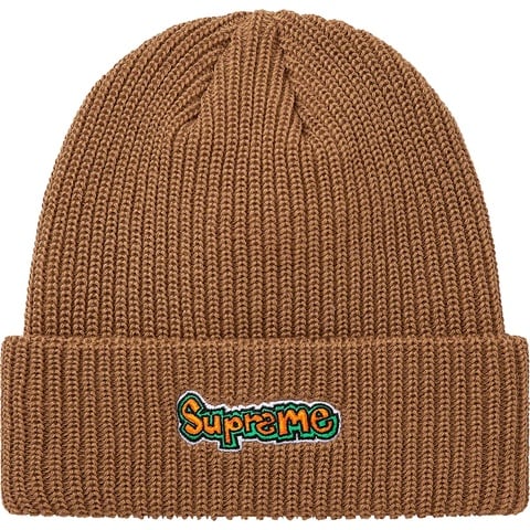 ニット帽/ビーニー Gonz Logo Beanie Brown Gonz Logo Beanie - spring/summer 2021 - Supreme