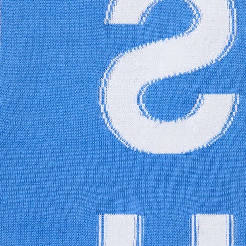 Supreme Intarsia S/S Top - Bright Blue