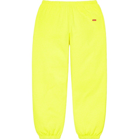 Supreme Small Box Sweatpant - Bright Yellow