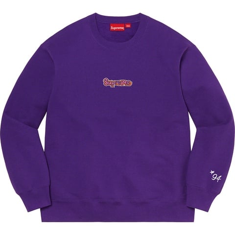 Supreme Gonz Logo Crewneck - Purple