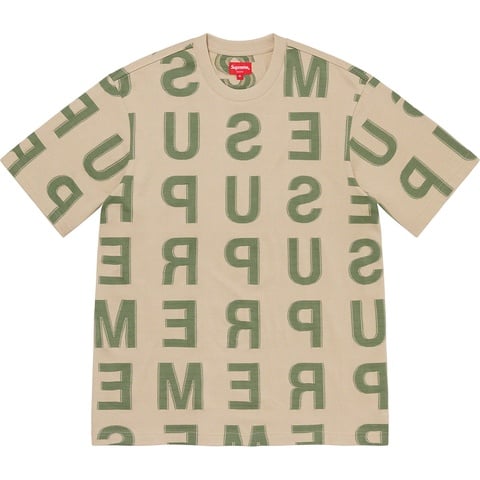 Supreme Intarsia S/S Top - Clay