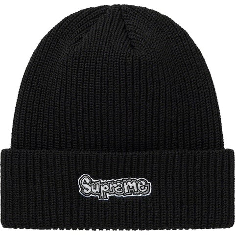 Supreme Gonz Logo Beanie - Black