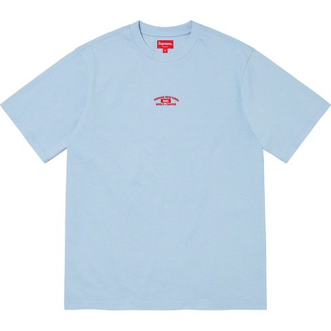 Supreme World Famous S/S Top - Light Slate