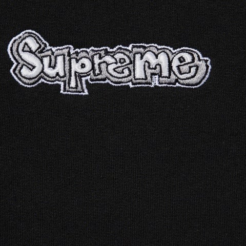 Supreme Gonz Logo Crewneck - Black